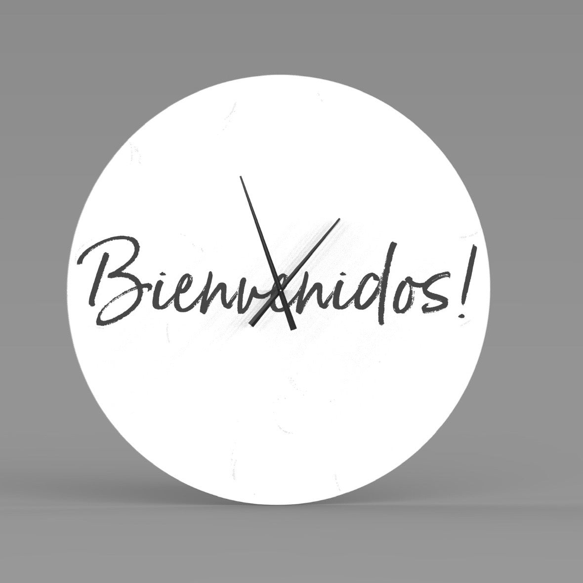 clock bienvenidos!