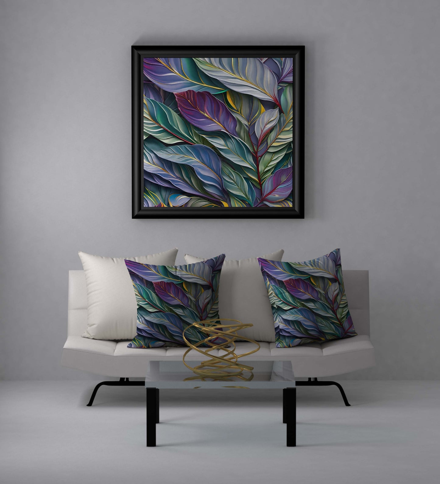 Forest Lush Throw Pillow 3!