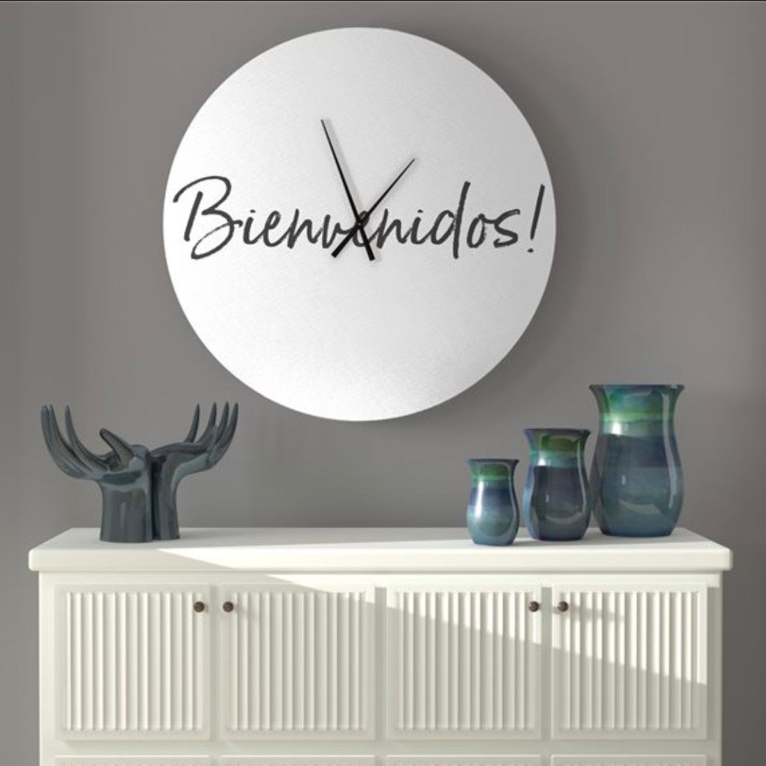 clock bienvenidos!