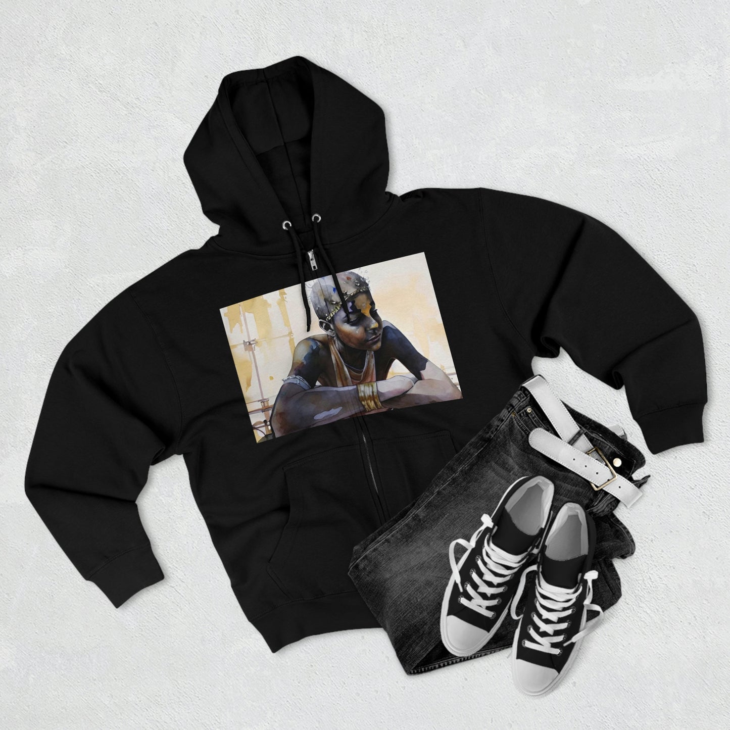 Brooklyn 2090RB Premium Full Zip Hoodie