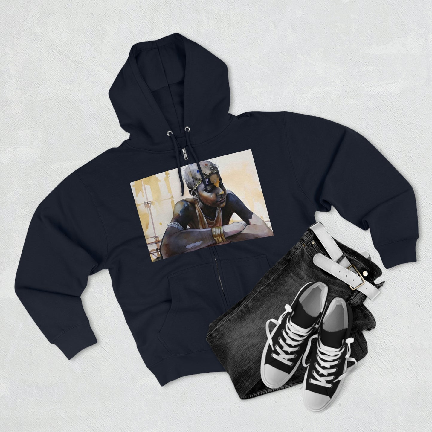 Brooklyn 2090RB Premium Full Zip Hoodie