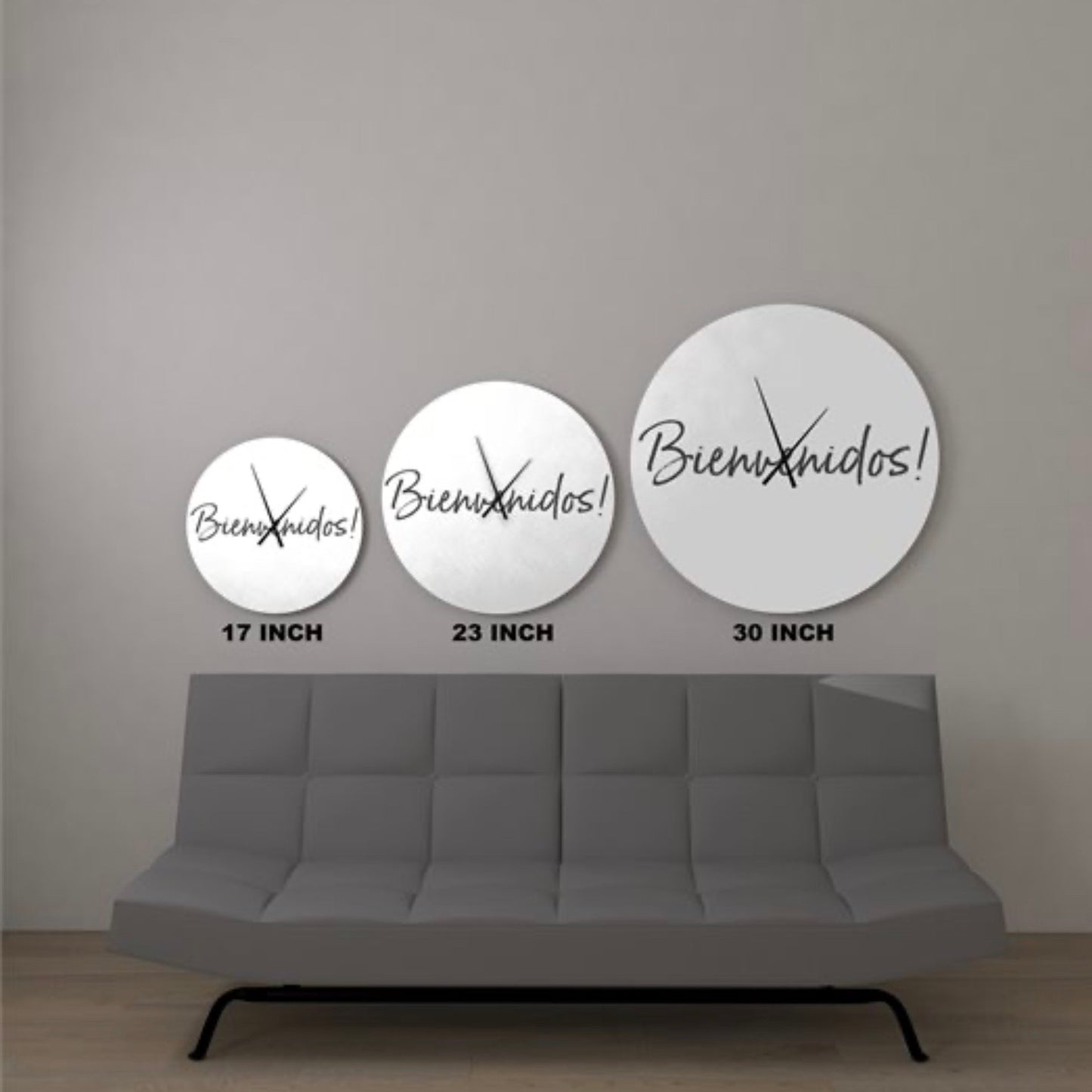 clock bienvenidos!