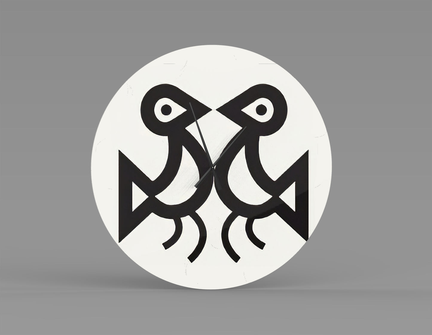 clock lovebirds