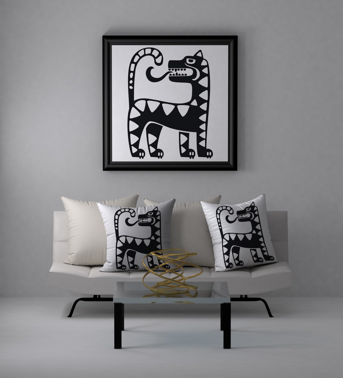 pillow jaguar